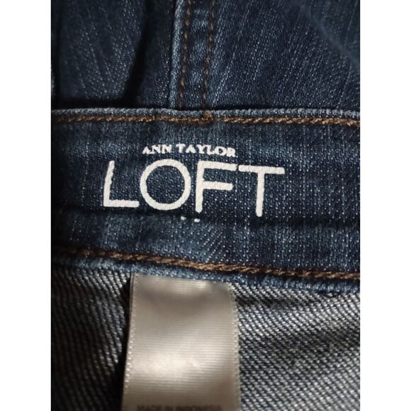 Ann Taylor Jeans‎ Ladies 8 Modern Skinny Dark Wash - Picture 5 of 8